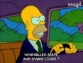 辛普森英文表情包gif